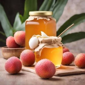 Pure Litchi Honey, Color : Yellow, Form : Gel