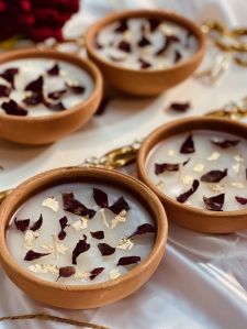 Polished Terracota Diya Large, Medium, Small