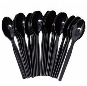 Polished Plastic Spoon 20cm for Home, Event, Party, Restaurant