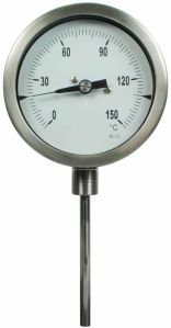 Stainless Steel Mechanical Temperature Gauge