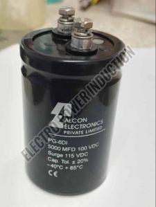 Alcon Aluminium Electrolytic Capacitors, Color : Black