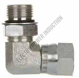 Stainless Steel Hydraulic Hose Pipe Fittings, Color : Silver
