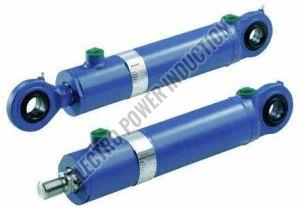 Steel Industrial Hydraulic Cylinders, Color : Blue