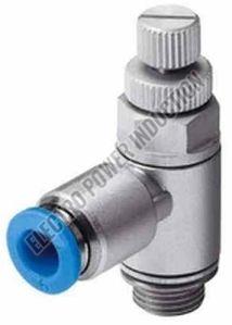 Stainless Steel Flow Control Valve, Color : Silver