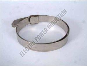 Stainless Steel Silver Induction Furnace Hose Clamp