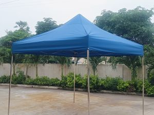 PU Stainless Steel Folding Tent, Color : Multicolor 10x10ft