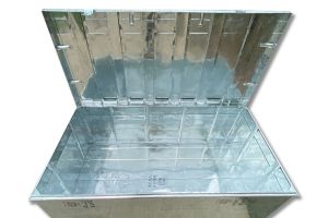 5 Rd Stainless Steel Trunk Box