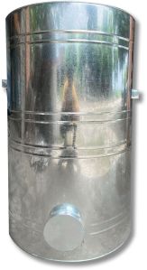 150 Kg Stainless Steel Round Drum