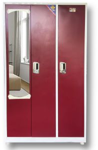 3 Door Stainless Steel Almirah