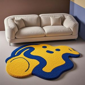 Solid 100% Soft Cotton Kids Bath Mat Standard Size