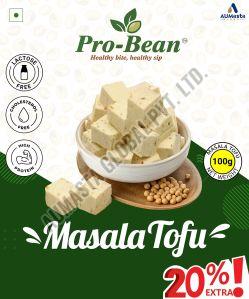 100g Masala Tofu, Packaging Type : Packet, Form : Cubical