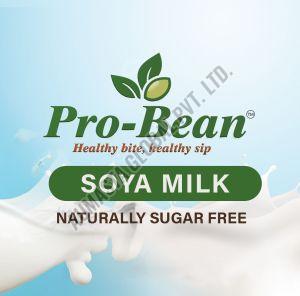 Pro-Bean 200ml Sugar Free Soya Milk, Color : Creamy White