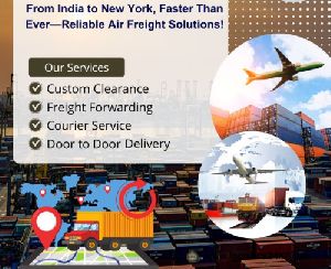 India To New York Air Freight Service