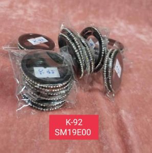 Ladies Black Plastic Bangle