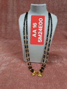 Elegant Long Chain Artificial Mangalsutra, Color : Gold
