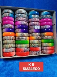 Party Multicolor Plastic Bangle Standard Size
