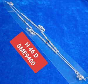 Metal Lightweight Daily Wear Artificial Silver Anklet