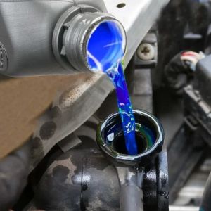 Mixed Chemicals Ready To Use Coolant Oil, Color : Blue