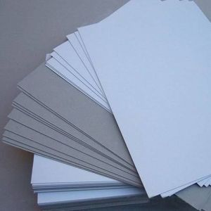 White Grey Back Coated Duplex Board