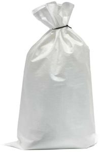 White Plain Polypropylene Woven Sack Bag