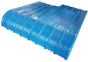 Blue Crimp Curved Sheet