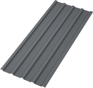 Grey Color Coated Galvanized Iron Roofing Sheet