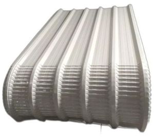 White Galvanized Crimp Curved Roofing Sheet