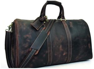 MGE-DB-02 Leather Duffle Bags