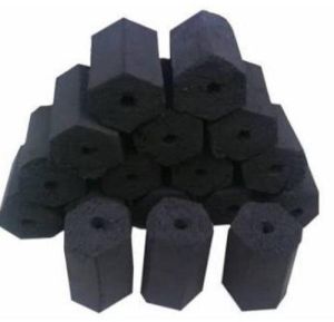 Hexagonal Charcoal Briquettes, Moisture : 10%, Purity : 90%