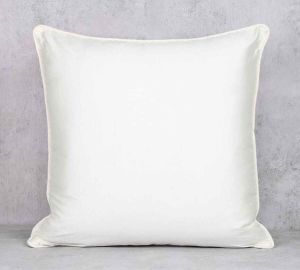 16x16 Inch My Trident Plain Cotton Cushion Cover