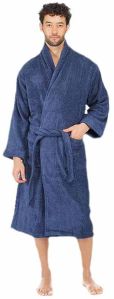 Microfibre Men Plain Cotton Bath Robe