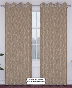 Berlin Jacquard Curtain – Beige | Design no.1003 | SR.no. 06 | Ring Style