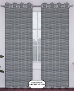 Berlin Jacquard Curtain – D-Grey | Design no.1005 | SR.no. 16 | Ring Style