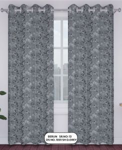 Berlin Jacquard Curtain – D-Grey | Design no.1001 | SR.no. 13 | Ring Style