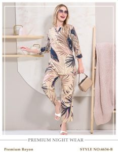 Women’s Premium Rayon Night Suit