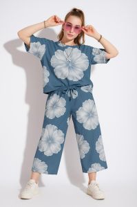 Women&rsquo;s Pure Cotton Printed Night Suit Set