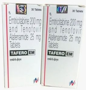 Emtricitabine 200mg and Tenofovir Alfenamide 25mg Tablets