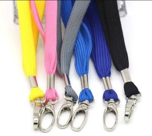 Polyester Printed Id Card Lace, Color : Assorted