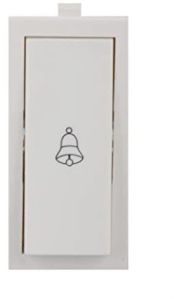 Anchor Roma 10A 1M Bell Push Modular Switch