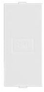 Plastic Plain Anchor Roma Modular Blank Plate, Color : White