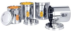 Stainless Steel Storage Boxes Set