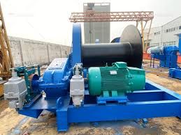 Steel Electric Winch Machine, Color : Multicoloured
