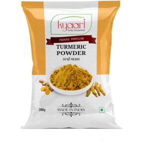 Kyaari Turmeric Powder, Color : Yellow, Packaging Size : 1kg