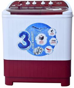 Akai AKSW-7511RD 7.5 Kg Semi-Automatic Washing Machine