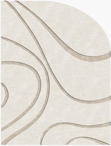 Grey Hand Tufted Woolen Rug