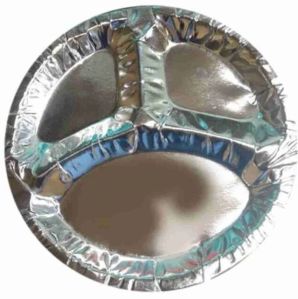 11 Inch 3 Compartment Paper Plate