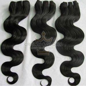 Black Wave Hair, Color : Brownish, Grey Wavy, Length : 10