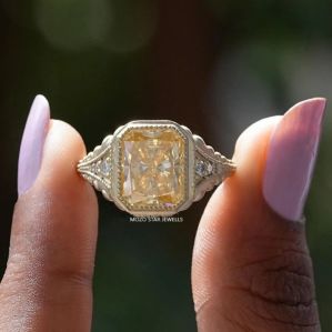 Bridal Moissanite Ring