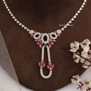 Marquise Cut Lab Grown Diamond Necklace