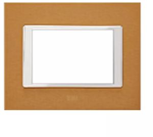 Anchor Gold Finish 4-Gang Switch Plate